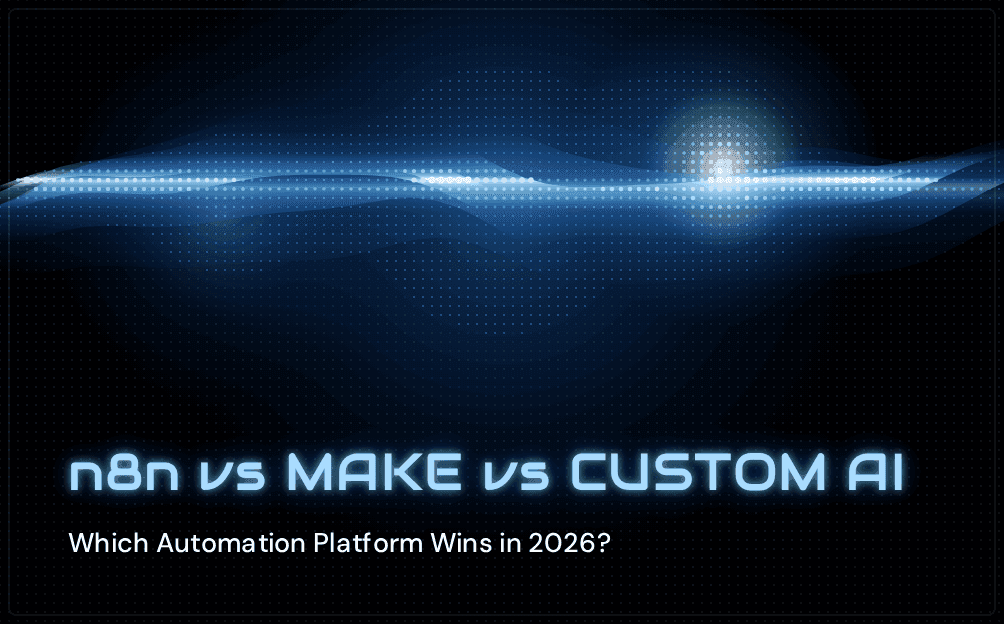 n8n vs Make vs Custom AI Workflows